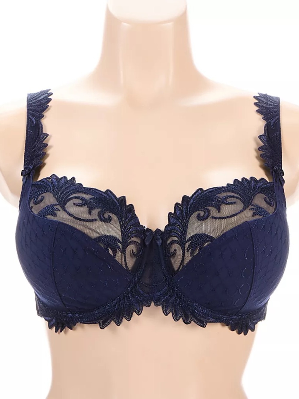 Empreinte Thalia Underwired Low-Neck Bra Blue Moon 32D